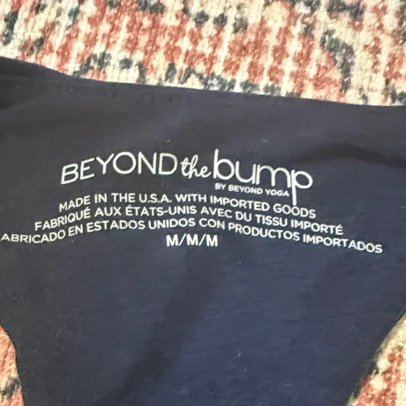 Beyond the Bump Dark Blue Tank Top - Picture 2 of 3